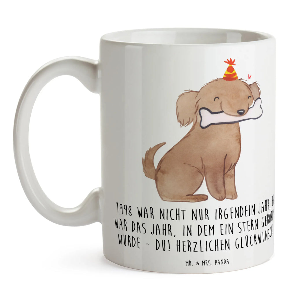Tasse 1998 Geburtstag Porzellantasse, Teetasse, Keramiktasse, Tasse mit Zitaten, Geschenktasse, Tasse mit Motiven, Tasse, Kaffeetasse, Bürotasse, Geburtstag, Geburtstagsgeschenk, Geschenk