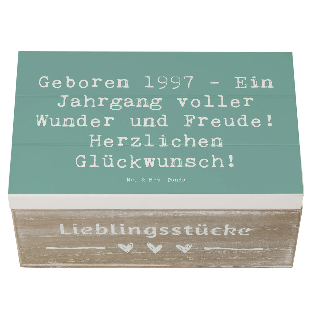 Holzkiste Spruch 1997 Geburtstag Holzkiste, Erinnerungsbox, Geschenkbox, Dekokiste, Schatulle, Truhe, XXL, Aufbewahrungsbox, Geschenkdose, Erinnerungskiste, Schatzkiste, Kiste, Geburtstag, Geburtstagsgeschenk, Geschenk