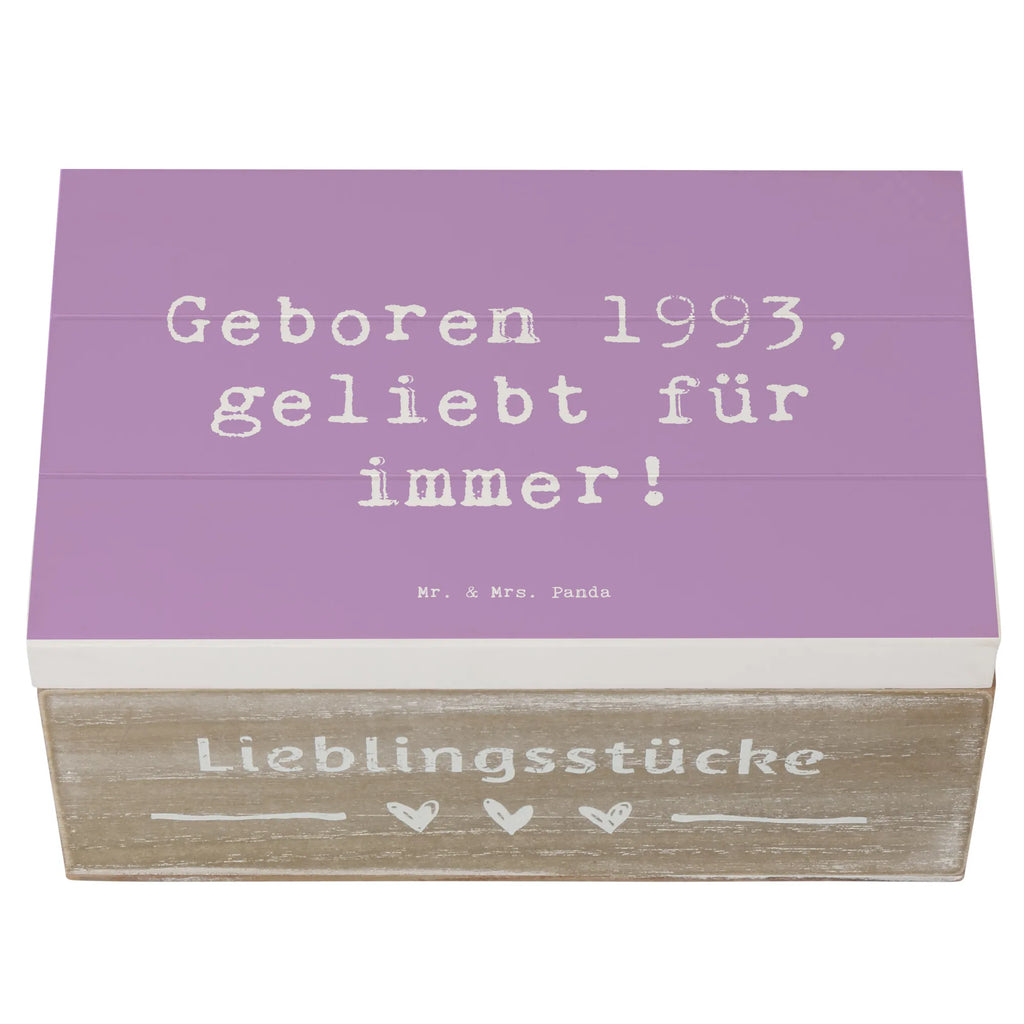 Wooden chest Saying Geboren 1993, geliebt für immer! XXL, Geschenkdose, Erinnerungskiste, Geschenkbox, Aufbewahrungsbox, Erinnerungsbox, Kiste, Schatzkiste, Truhe, Dekokiste, Schatulle, Holzkiste, Geburtstag, Geburtstagsgeschenk, Geschenk