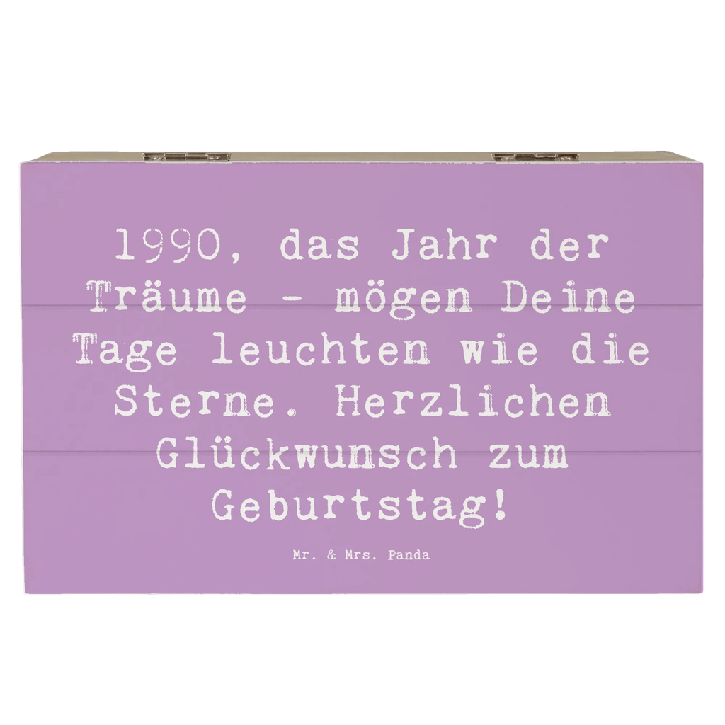 Holzkiste Spruch 1990 Geburtstag Träume Schatzkiste, Erinnerungsbox, Erinnerungskiste, Geschenkbox, Kiste, Aufbewahrungsbox, XXL, Geschenkdose, Dekokiste, Holzkiste, Schatulle, Truhe, Geburtstag, Geburtstagsgeschenk, Geschenk