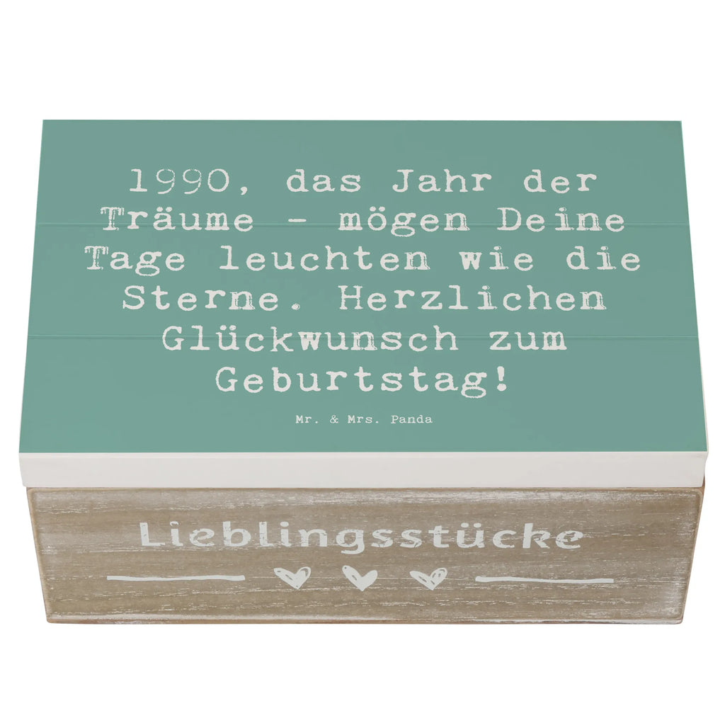 Holzkiste Spruch 1990 Geburtstag Träume Schatzkiste, Erinnerungsbox, Erinnerungskiste, Geschenkbox, Kiste, Aufbewahrungsbox, XXL, Geschenkdose, Dekokiste, Holzkiste, Schatulle, Truhe, Geburtstag, Geburtstagsgeschenk, Geschenk
