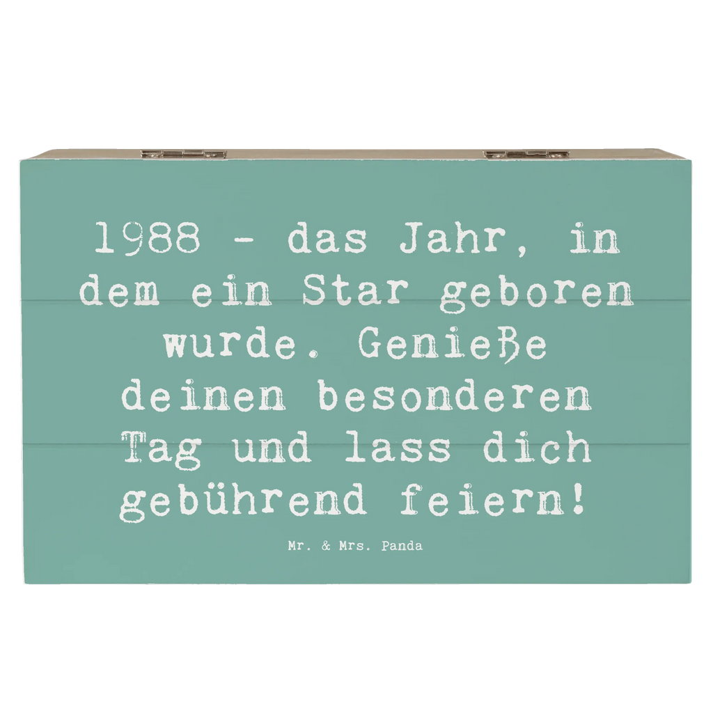 Holzkiste Spruch 1988 Geburtstag Schatzkiste, Holzkiste, Geschenkdose, Aufbewahrungsbox, Truhe, Erinnerungskiste, Geschenkbox, Erinnerungsbox, Kiste, Schatulle, XXL, Dekokiste, Geburtstag, Geburtstagsgeschenk, Geschenk