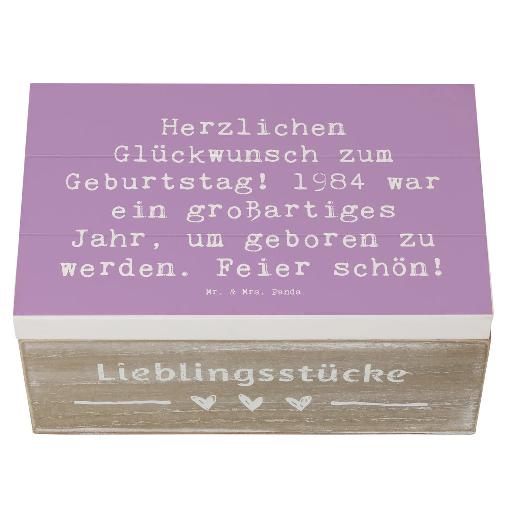 Holzkiste Spruch 1984 Geburtstag Schatzkiste, Geschenkdose, Truhe, Erinnerungskiste, Erinnerungsbox, Schatulle, XXL, Holzkiste, Dekokiste, Aufbewahrungsbox, Geschenkbox, Kiste, Geburtstag, Geburtstagsgeschenk, Geschenk
