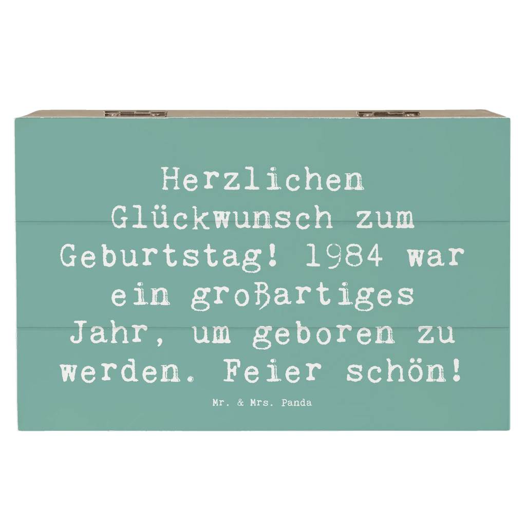 Holzkiste Spruch 1984 Geburtstag Schatzkiste, Geschenkdose, Truhe, Erinnerungskiste, Erinnerungsbox, Schatulle, XXL, Holzkiste, Dekokiste, Aufbewahrungsbox, Geschenkbox, Kiste, Geburtstag, Geburtstagsgeschenk, Geschenk