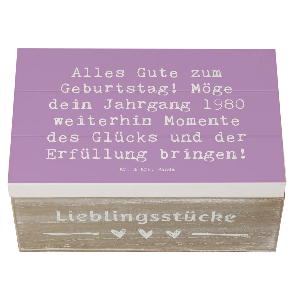 Holzkiste Spruch 1980 Geburtstag Kiste, Aufbewahrungsbox, Erinnerungskiste, Erinnerungsbox, Geschenkdose, Schatulle, Geschenkbox, Schatzkiste, Holzkiste, XXL, Truhe, Dekokiste, Geburtstag, Geburtstagsgeschenk, Geschenk