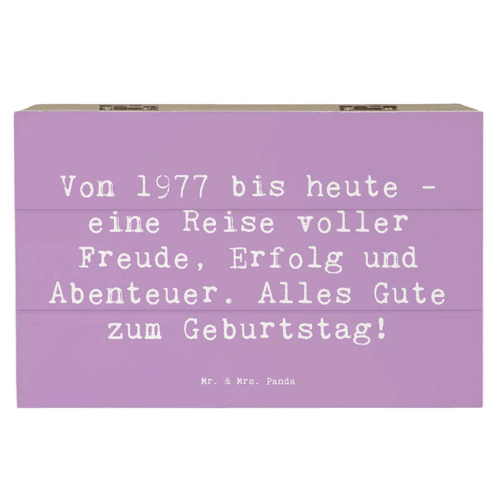 Holzkiste Spruch 1977 Geburtstag Kiste, Holzkiste, Dekokiste, Aufbewahrungsbox, Schatzkiste, XXL, Erinnerungsbox, Truhe, Geschenkdose, Geschenkbox, Schatulle, Erinnerungskiste, Geburtstag, Geburtstagsgeschenk, Geschenk