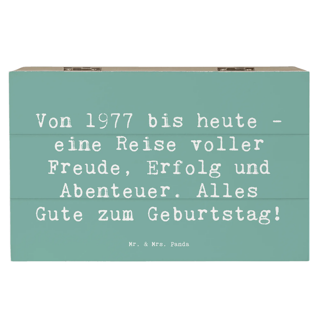 Holzkiste Spruch 1977 Geburtstag Kiste, Holzkiste, Dekokiste, Aufbewahrungsbox, Schatzkiste, XXL, Erinnerungsbox, Truhe, Geschenkdose, Geschenkbox, Schatulle, Erinnerungskiste, Geburtstag, Geburtstagsgeschenk, Geschenk