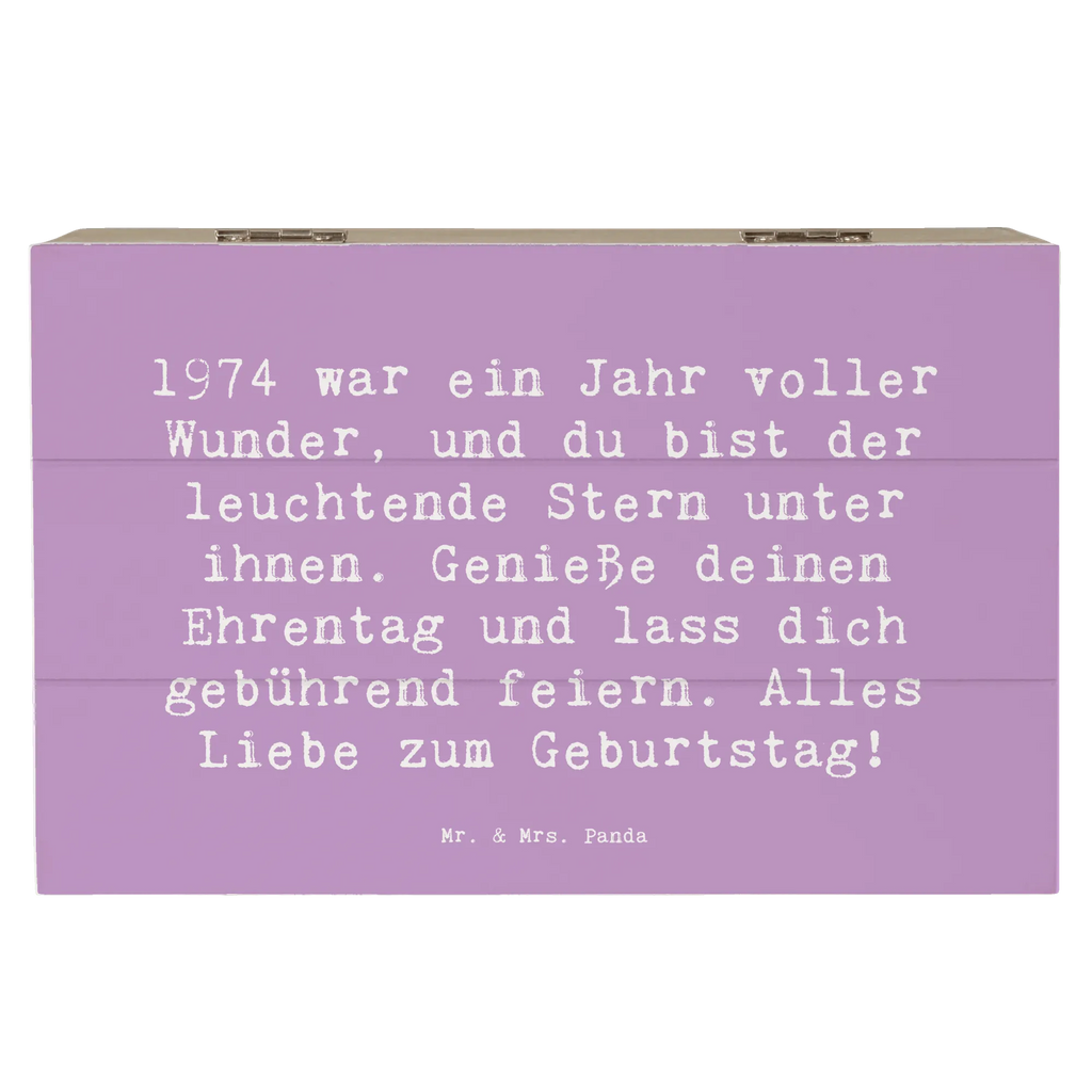 Holzkiste Spruch 1974 Geburtstag Stern Erinnerungsbox, Kiste, Schatulle, XXL, Truhe, Geschenkbox, Erinnerungskiste, Aufbewahrungsbox, Dekokiste, Holzkiste, Schatzkiste, Geschenkdose, Geburtstag, Geburtstagsgeschenk, Geschenk