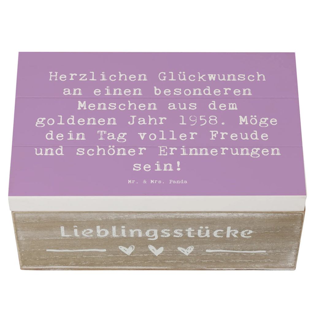 Holzkiste Spruch 1958 Geburtstag Geschenkdose, Truhe, Dekokiste, Geschenkbox, Erinnerungskiste, Erinnerungsbox, Holzkiste, Aufbewahrungsbox, Schatulle, XXL, Schatzkiste, Kiste, Geburtstag, Geburtstagsgeschenk, Geschenk