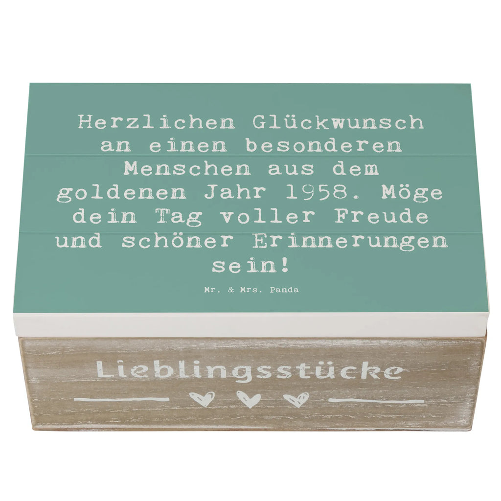 Holzkiste Spruch 1958 Geburtstag Geschenkdose, Truhe, Dekokiste, Geschenkbox, Erinnerungskiste, Erinnerungsbox, Holzkiste, Aufbewahrungsbox, Schatulle, XXL, Schatzkiste, Kiste, Geburtstag, Geburtstagsgeschenk, Geschenk