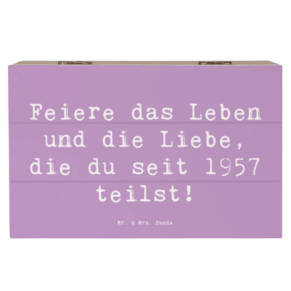 Holzkiste Spruch 1957 Geburtstag feiern Erinnerungsbox, Truhe, XXL, Dekokiste, Schatulle, Geschenkdose, Erinnerungskiste, Schatzkiste, Holzkiste, Kiste, Aufbewahrungsbox, Geschenkbox, Geburtstag, Geburtstagsgeschenk, Geschenk