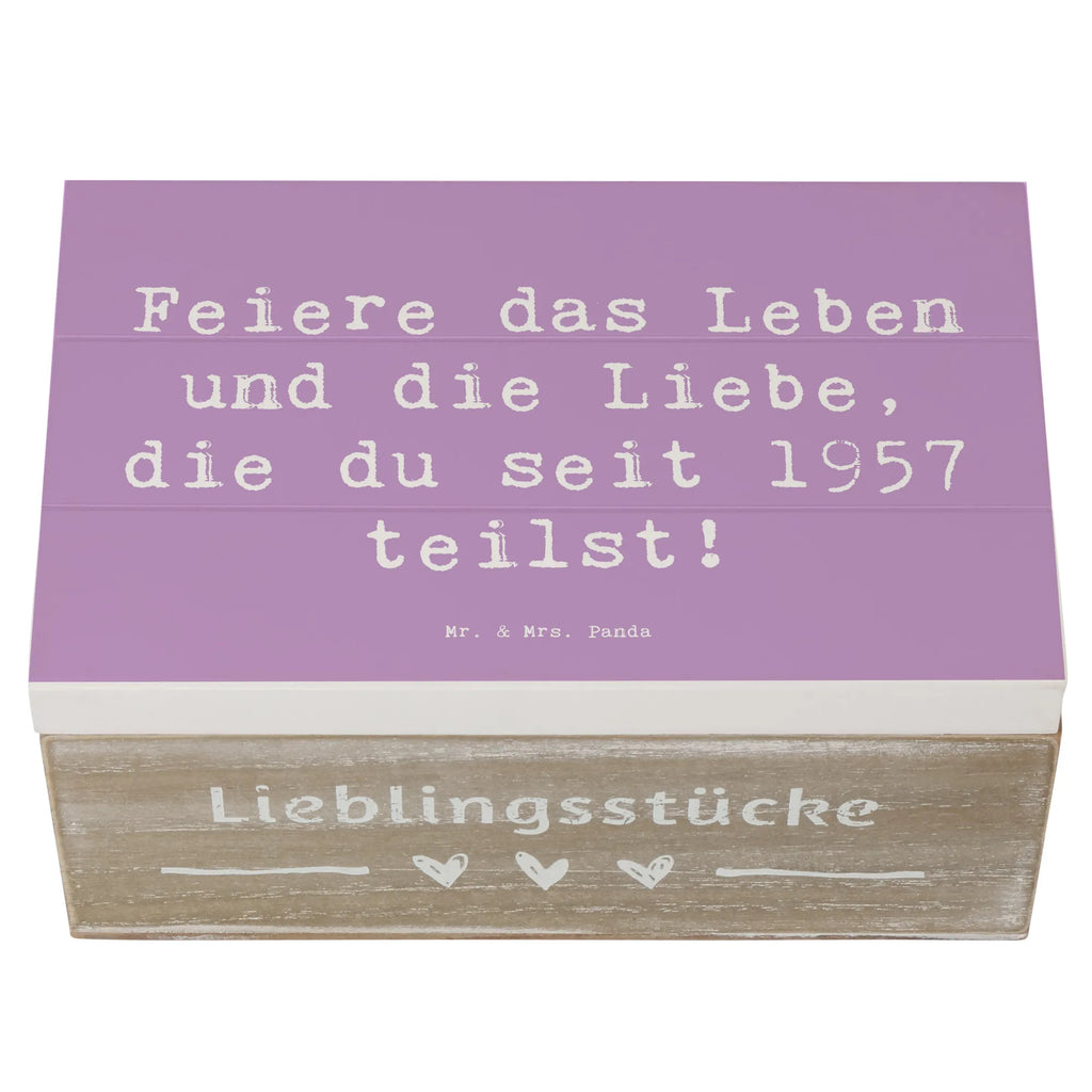 Holzkiste Spruch 1957 Geburtstag feiern Erinnerungsbox, Truhe, XXL, Dekokiste, Schatulle, Geschenkdose, Erinnerungskiste, Schatzkiste, Holzkiste, Kiste, Aufbewahrungsbox, Geschenkbox, Geburtstag, Geburtstagsgeschenk, Geschenk