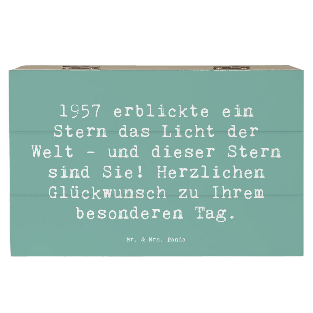 Holzkiste Spruch 1957 Geburtstag Stern Schatzkiste, Aufbewahrungsbox, Holzkiste, Geschenkbox, Kiste, XXL, Truhe, Dekokiste, Erinnerungskiste, Geschenkdose, Erinnerungsbox, Schatulle, Geburtstag, Geburtstagsgeschenk, Geschenk