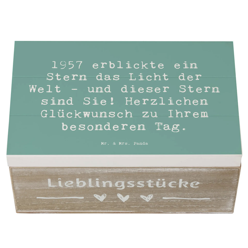 Holzkiste Spruch 1957 Geburtstag Stern Schatzkiste, Aufbewahrungsbox, Holzkiste, Geschenkbox, Kiste, XXL, Truhe, Dekokiste, Erinnerungskiste, Geschenkdose, Erinnerungsbox, Schatulle, Geburtstag, Geburtstagsgeschenk, Geschenk