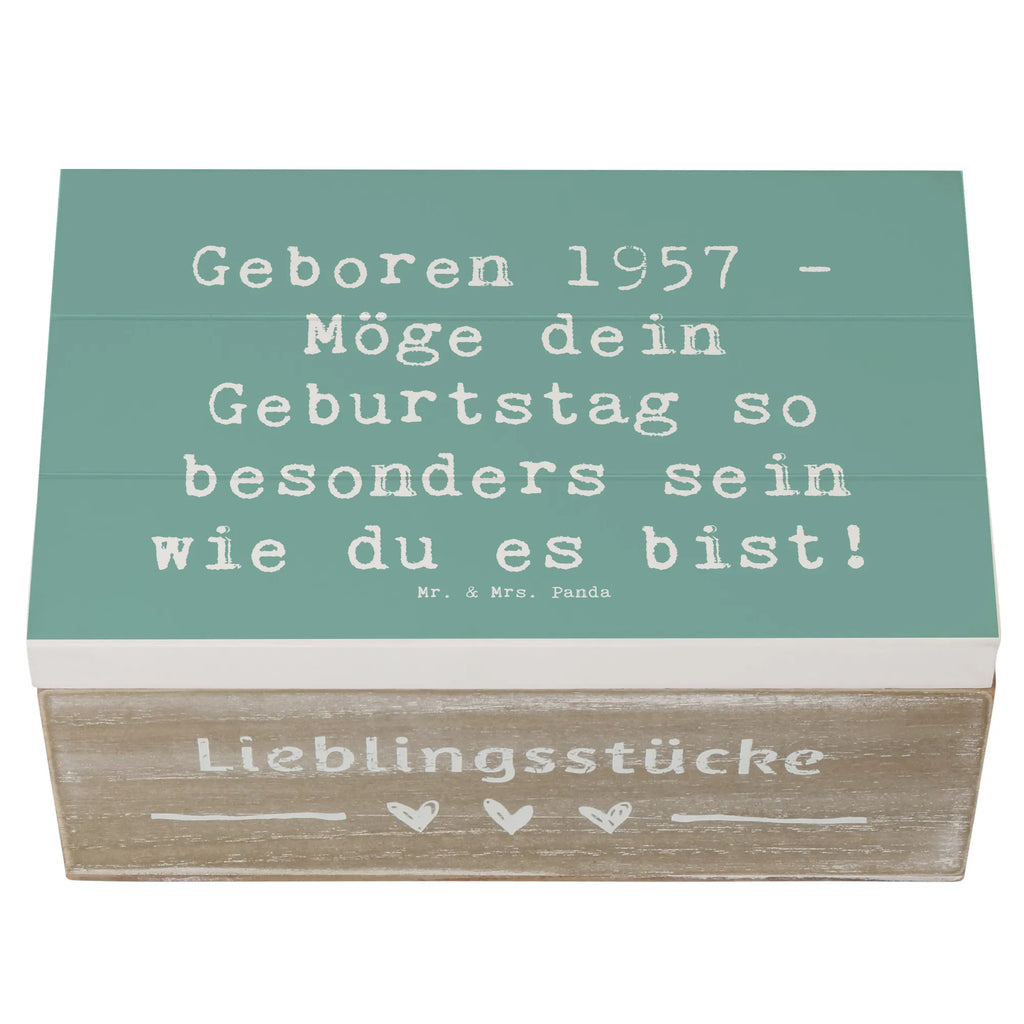 Holzkiste Spruch 1957 Geburtstag XXL, Truhe, Aufbewahrungsbox, Holzkiste, Erinnerungskiste, Geschenkdose, Kiste, Erinnerungsbox, Geschenkbox, Dekokiste, Schatzkiste, Schatulle, Geburtstag, Geburtstagsgeschenk, Geschenk