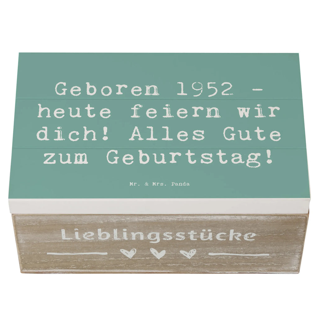 Holzkiste Spruch 1952 Geburtstag Erinnerungskiste, Schatulle, Geschenkbox, Truhe, Kiste, Holzkiste, Erinnerungsbox, Aufbewahrungsbox, Schatzkiste, Dekokiste, Geschenkdose, XXL, Geburtstag, Geburtstagsgeschenk, Geschenk