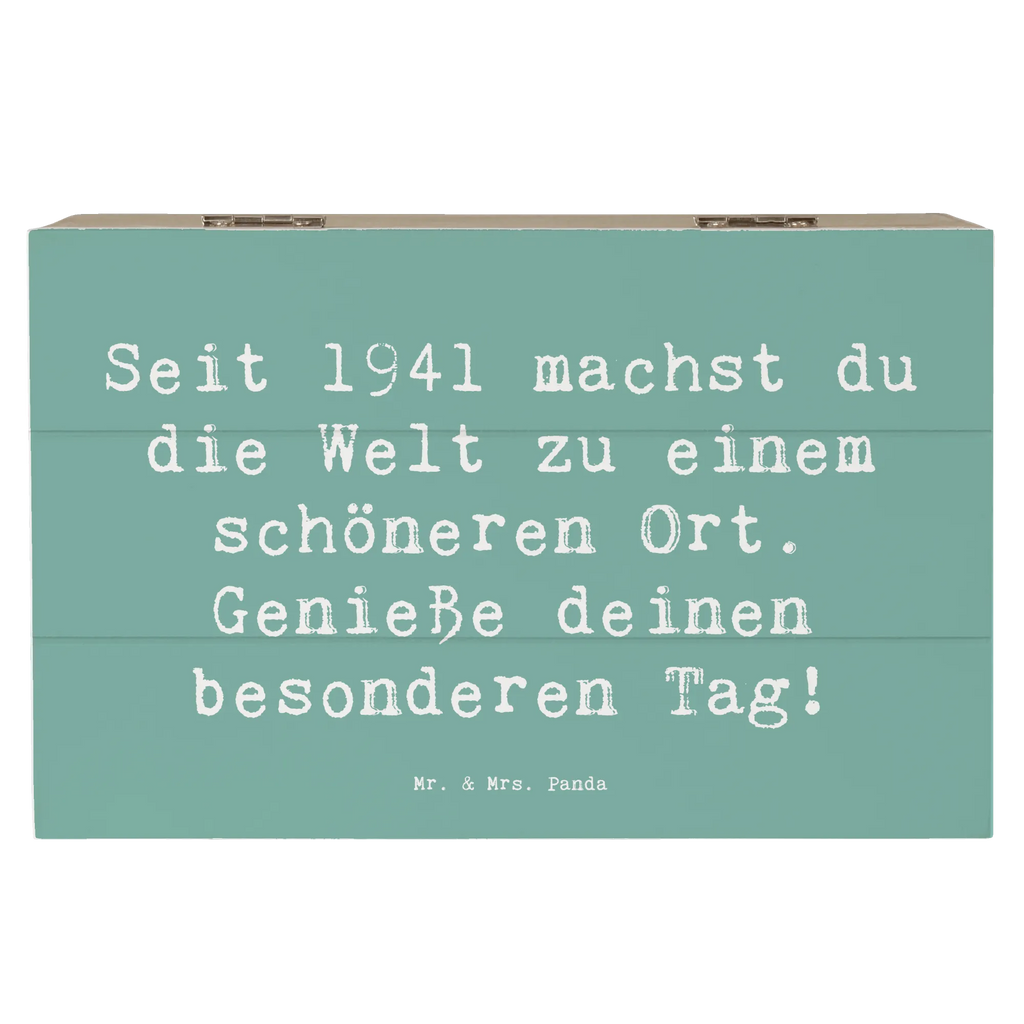 Holzkiste Spruch 1941 Geburtstag Geschenkdose, Kiste, Geschenkbox, Erinnerungskiste, Dekokiste, Schatulle, Truhe, XXL, Erinnerungsbox, Schatzkiste, Aufbewahrungsbox, Holzkiste, Geburtstag, Geburtstagsgeschenk, Geschenk
