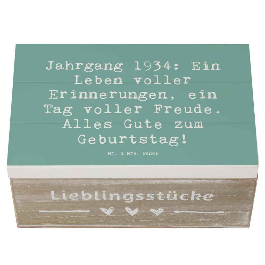 Holzkiste Spruch 1934 Geburtstag Erinnerungsbox, Dekokiste, Truhe, Erinnerungskiste, XXL, Geschenkbox, Aufbewahrungsbox, Geschenkdose, Kiste, Schatzkiste, Schatulle, Holzkiste, Geburtstag, Geburtstagsgeschenk, Geschenk