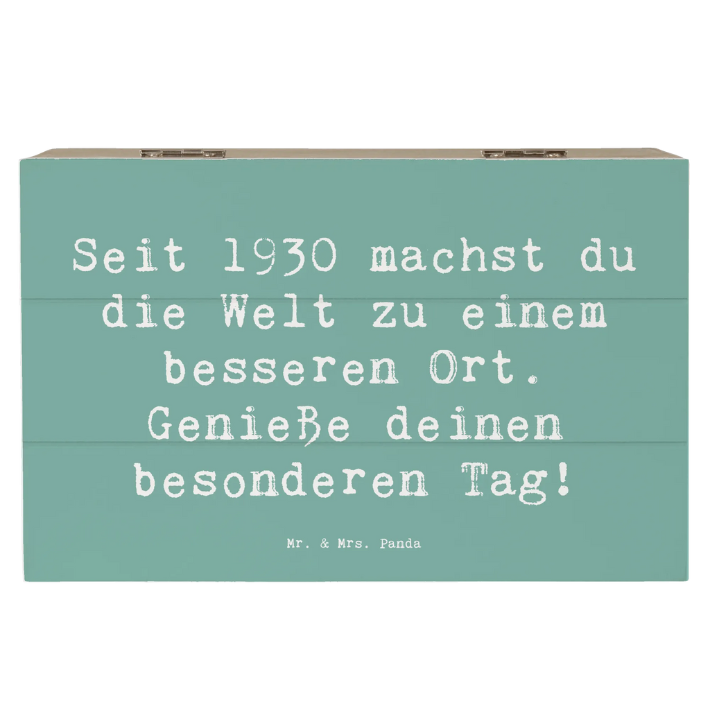 Holzkiste Spruch 1930 Geburtstag Geschenkdose, Dekokiste, Schatzkiste, Truhe, Holzkiste, Erinnerungsbox, Erinnerungskiste, XXL, Geschenkbox, Kiste, Schatulle, Aufbewahrungsbox, Geburtstag, Geburtstagsgeschenk, Geschenk