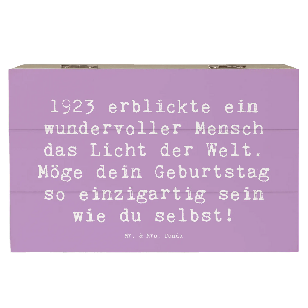 Holzkiste Spruch 1923 Geburtstag Geschenkbox, Truhe, Holzkiste, Schatulle, Erinnerungskiste, Geschenkdose, Kiste, XXL, Erinnerungsbox, Schatzkiste, Aufbewahrungsbox, Dekokiste, Geburtstag, Geburtstagsgeschenk, Geschenk