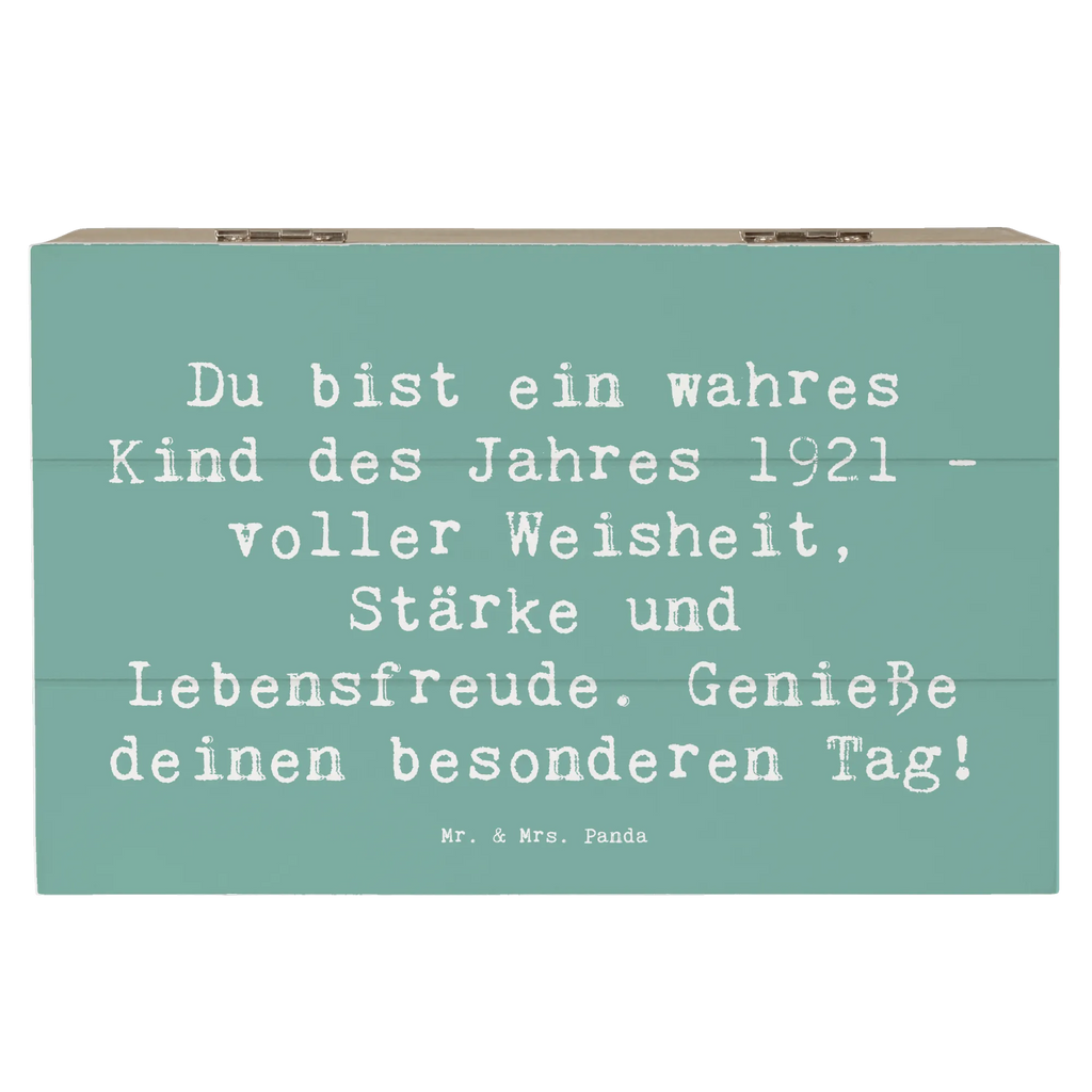 Holzkiste Spruch Du bist ein wahres Kind des Jahres 1921 - voller Weisheit, Stärke und Lebensfreude. Genieße deinen besonderen Tag! Geschenkbox, Holzkiste, Kiste, Geschenkdose, Schatzkiste, Dekokiste, Aufbewahrungsbox, Erinnerungsbox, Schatulle, XXL, Truhe, Erinnerungskiste, Geburtstag, Geburtstagsgeschenk, Geschenk