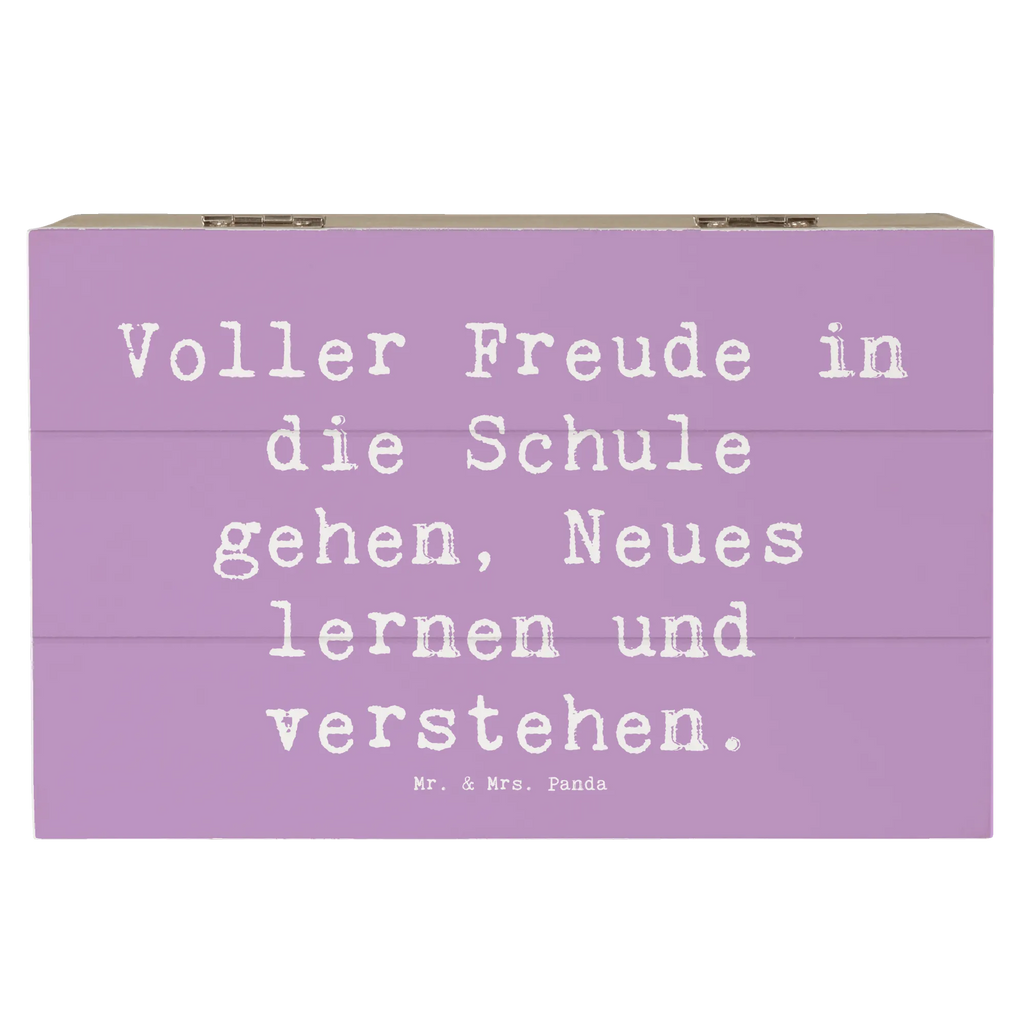 Holzkiste Spruch Schulanfang Freude Erinnerungsbox, Geschenkdose, Schatulle, Aufbewahrungsbox, Schatzkiste, Geschenkbox, XXL, Kiste, Truhe, Erinnerungskiste, Holzkiste, Dekokiste
