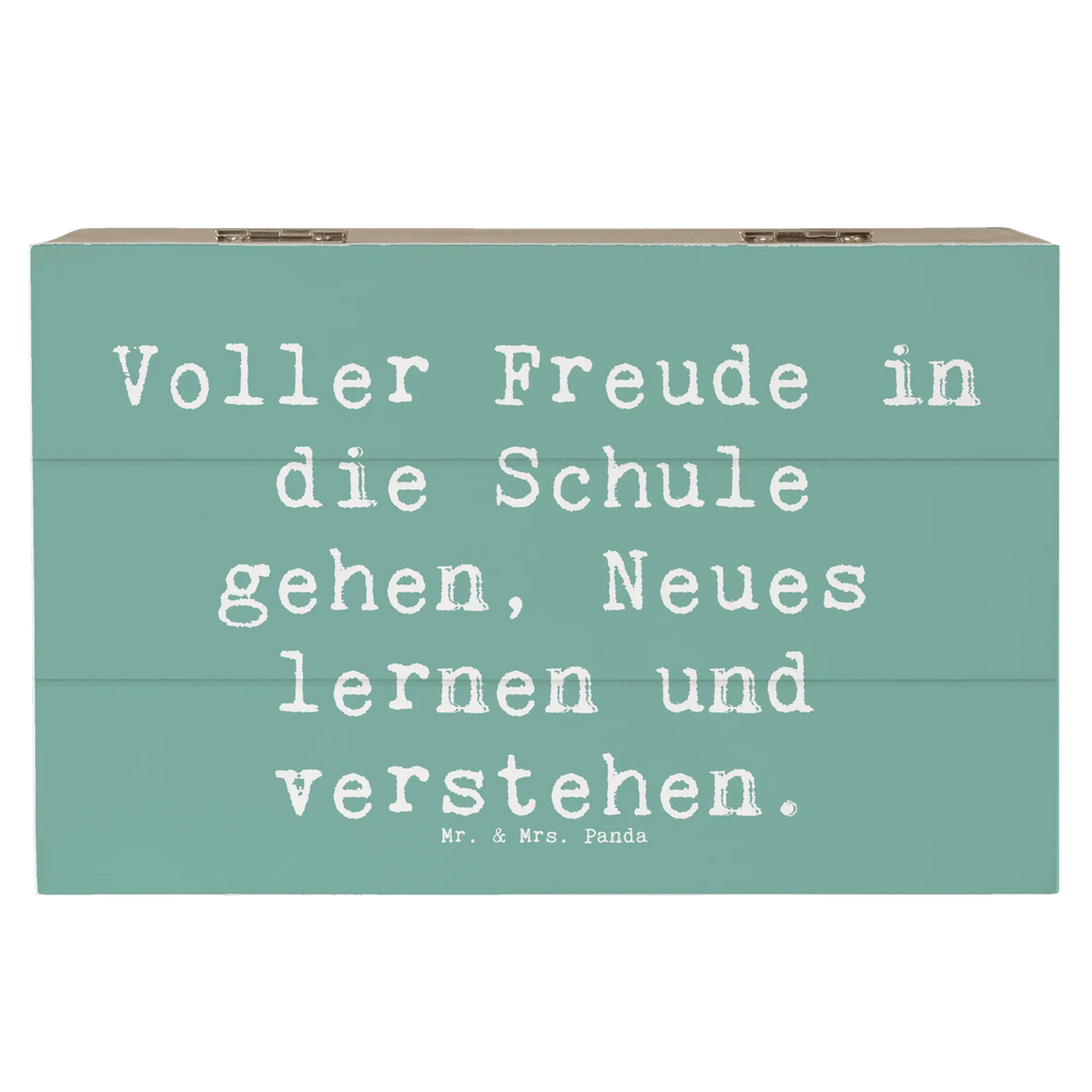 Holzkiste Spruch Schulanfang Freude Erinnerungsbox, Geschenkdose, Schatulle, Aufbewahrungsbox, Schatzkiste, Geschenkbox, XXL, Kiste, Truhe, Erinnerungskiste, Holzkiste, Dekokiste