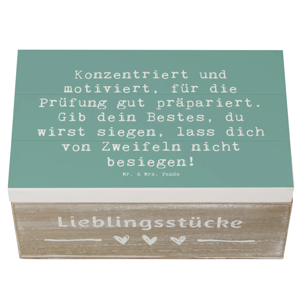 Holzkiste Spruch Prüfungen bestehen Schatzkiste, Geschenkdose, Erinnerungsbox, Kiste, Geschenkbox, Schatulle, Aufbewahrungsbox, Holzkiste, Truhe, Dekokiste, Erinnerungskiste, XXL