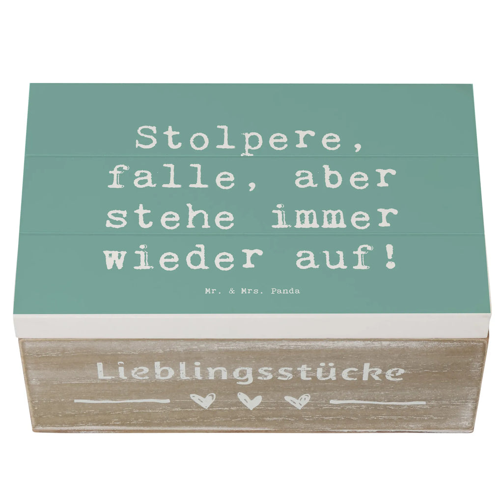 Holzkiste Spruch Fehler machen und daraus lernen Dekokiste, Geschenkdose, Kiste, Aufbewahrungsbox, Geschenkbox, Erinnerungskiste, Holzkiste, XXL, Schatzkiste, Schatulle, Truhe, Erinnerungsbox