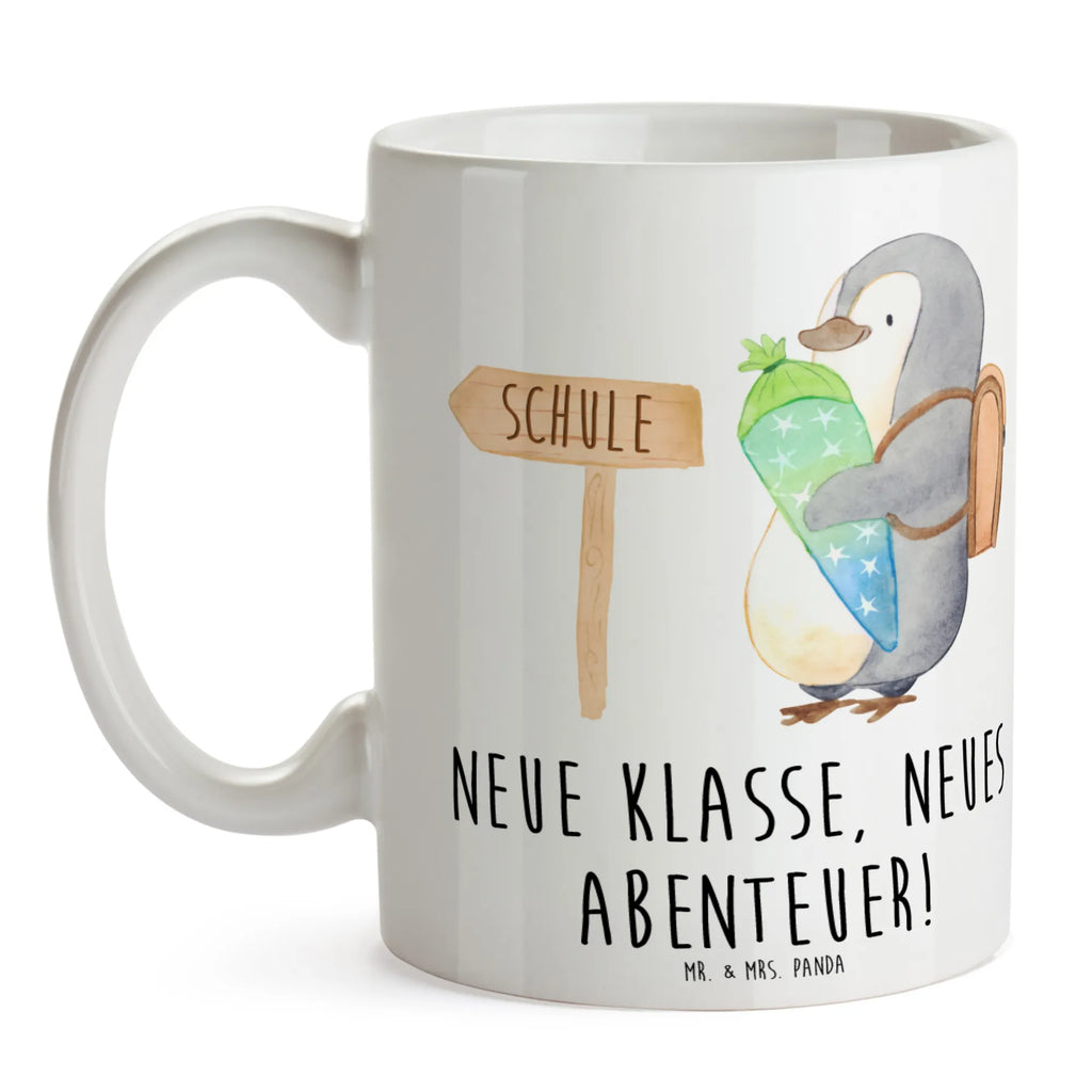 Mug Neue Klasse, neues Abenteuer! Tasse, Kaffeetasse, Tasse mit Motiven, Tasse mit Zitaten, Keramiktasse, Bürotasse, Porzellantasse, Teetasse, Geschenktasse