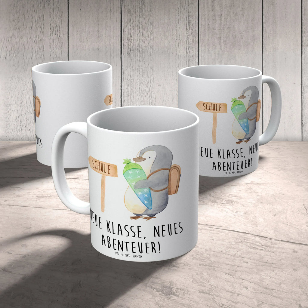 Mug Neue Klasse, neues Abenteuer! Tasse, Kaffeetasse, Tasse mit Motiven, Tasse mit Zitaten, Keramiktasse, Bürotasse, Porzellantasse, Teetasse, Geschenktasse