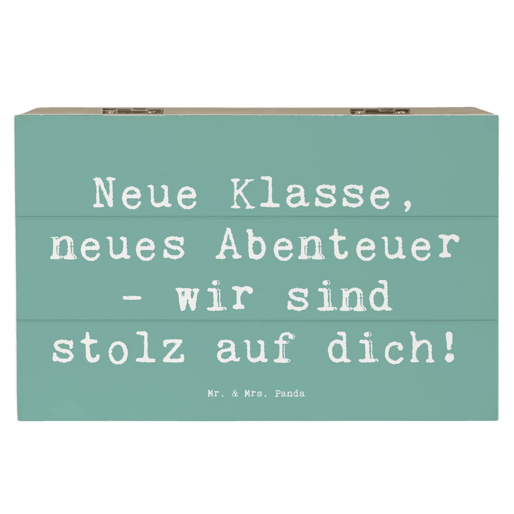 Holzkiste Spruch Erster Schultag Abenteuer Holzkiste, Truhe, Erinnerungsbox, Kiste, Schatulle, Erinnerungskiste, Dekokiste, Geschenkdose, XXL, Aufbewahrungsbox, Geschenkbox, Schatzkiste