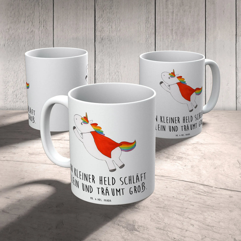 Mug Ein kleiner Held schläft allein und träumt groß. Geschenktasse, Keramiktasse, Porzellantasse, Kaffeetasse, Tasse mit Motiven, Teetasse, Tasse mit Zitaten, Tasse, Bürotasse