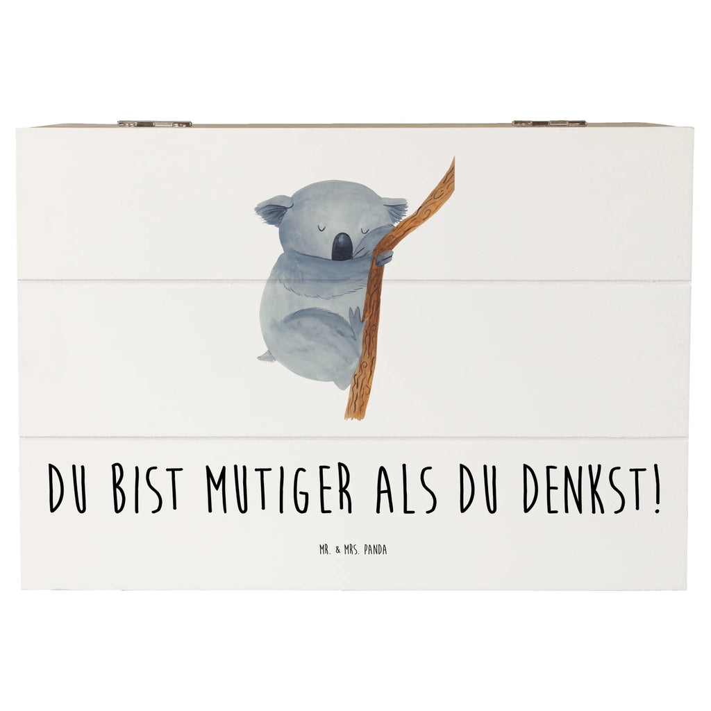 Holzkiste Alleine schlafen lernen Mutiger als gedacht Aufbewahrungsbox, Holzkiste, Geschenkdose, Schatulle, Schatzkiste, Erinnerungskiste, Erinnerungsbox, Kiste, Dekokiste, Geschenkbox, Truhe, XXL