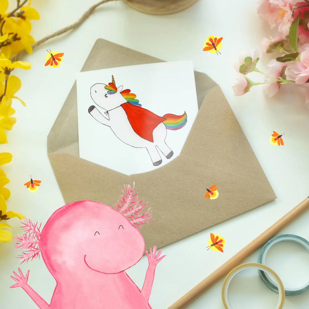 Grußkarte Ängste vor Monstern besiegen Hochzeitskarte, Klappkarte, Ansichtskarten, Glückwunschkarte, Karte, Geburtstagskarte, Einladungskarte, Grußkarte