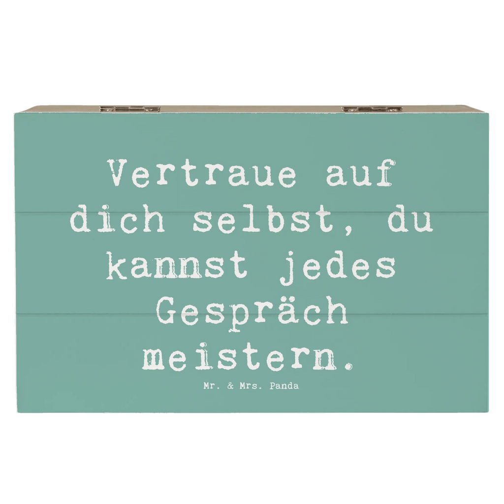Holzkiste Spruch Ein schwieriges Gespräch führen Aufbewahrungsbox, Erinnerungskiste, Schatzkiste, XXL, Geschenkbox, Dekokiste, Geschenkdose, Schatulle, Erinnerungsbox, Kiste, Truhe, Holzkiste