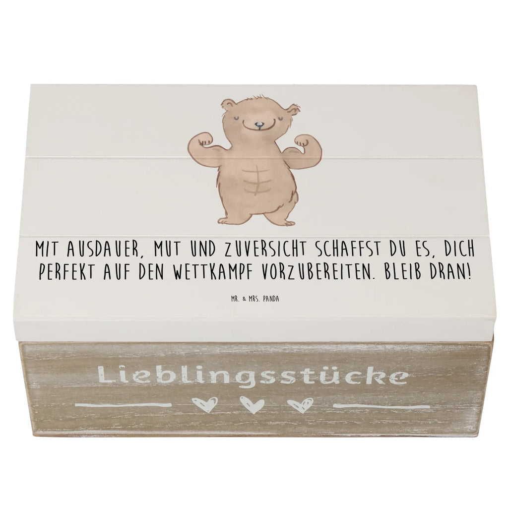 Holzkiste Wettkampfvorbereitung meistern Geschenkbox, Holzkiste, Schatzkiste, Erinnerungskiste, Truhe, Dekokiste, Erinnerungsbox, XXL, Kiste, Aufbewahrungsbox, Geschenkdose, Schatulle