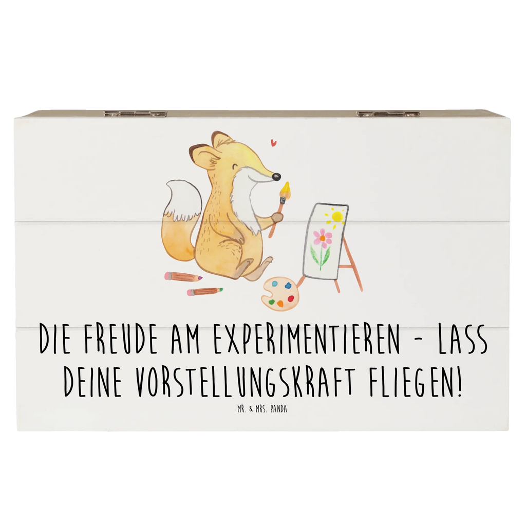 Holzkiste Die Freude am Experimentieren Schatulle, Schatzkiste, Geschenkdose, Truhe, Dekokiste, Holzkiste, Aufbewahrungsbox, Erinnerungsbox, Geschenkbox, Kiste, Erinnerungskiste, XXL