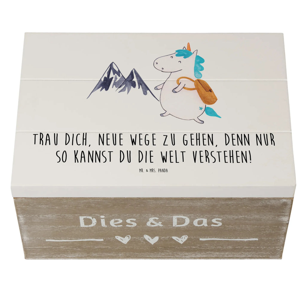 Wooden chest Trau dich, neue Wege zu gehen, denn nur so kannst du die Welt verstehen! Holzkiste, Truhe, XXL, Erinnerungskiste, Geschenkdose, Erinnerungsbox, Geschenkbox, Dekokiste, Aufbewahrungsbox, Schatzkiste, Kiste, Schatulle