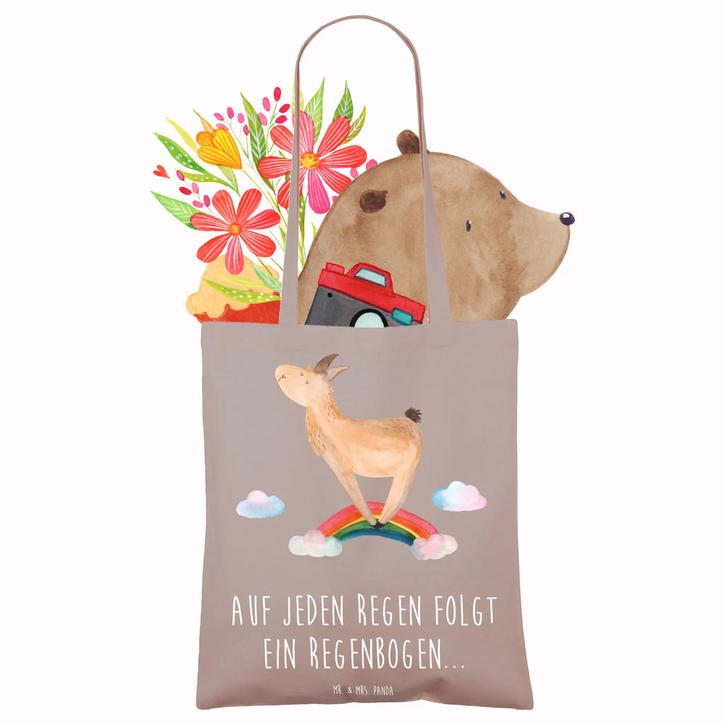 Tote bag Auf jeden Regen folgt ein Regenbogen... Tragetasche, Shopper, Beutel, Einkaufstüte, Strandtasche, Jutetasche, Stoffbeutel, Tasche, Schultertasche, Beuteltasche, Badetasche, Jutebeutel, Stofftasche, Umhängetasche, Laptoptasche, Einkaufstasche