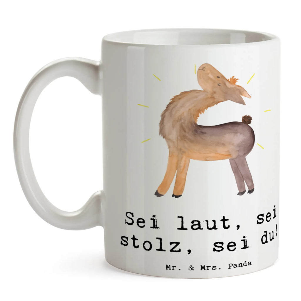 Tasse Sei du Mutig Keramiktasse, Tasse mit Zitaten, Tasse, Kaffeetasse, Bürotasse, Teetasse, Porzellantasse, Geschenktasse, Tasse mit Motiven