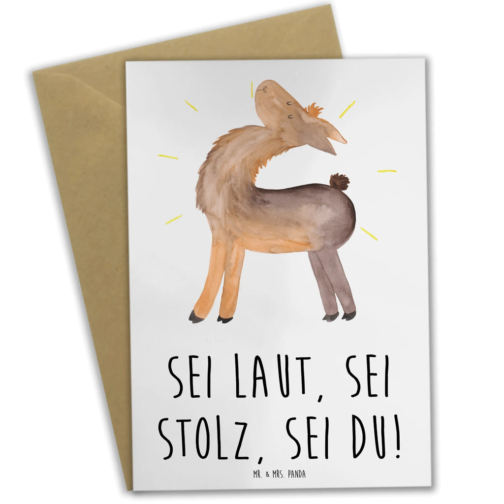 Greetings card Sei laut, sei stolz, sei du! Hochzeitskarte, Ansichtskarten, Karte, Einladungskarte, Geburtstagskarte, Klappkarte, Grußkarte, Glückwunschkarte