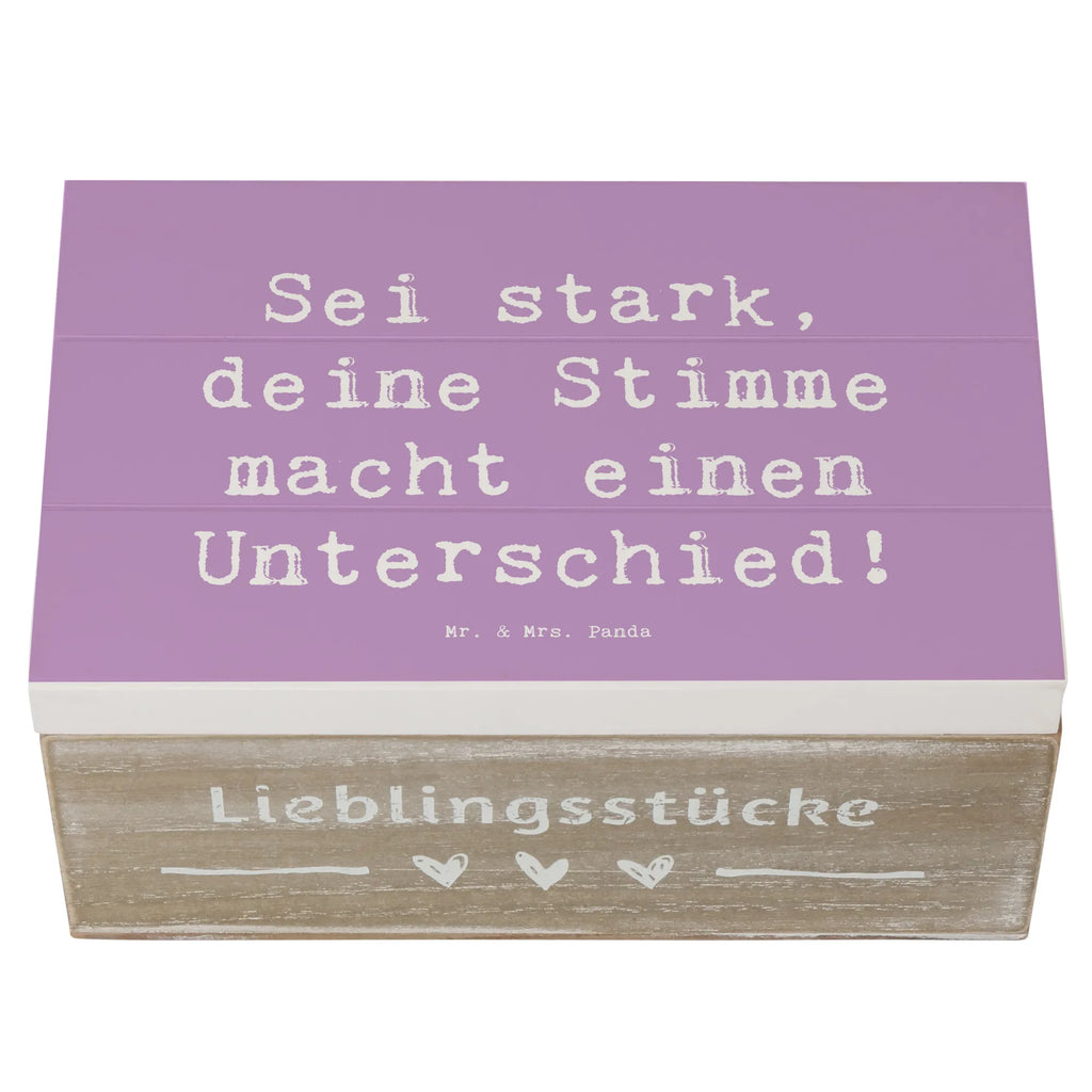 Holzkiste Spruch Deine Stimme zählt Schatzkiste, Kiste, Holzkiste, Erinnerungskiste, Truhe, Dekokiste, Erinnerungsbox, Aufbewahrungsbox, XXL, Schatulle, Geschenkdose, Geschenkbox