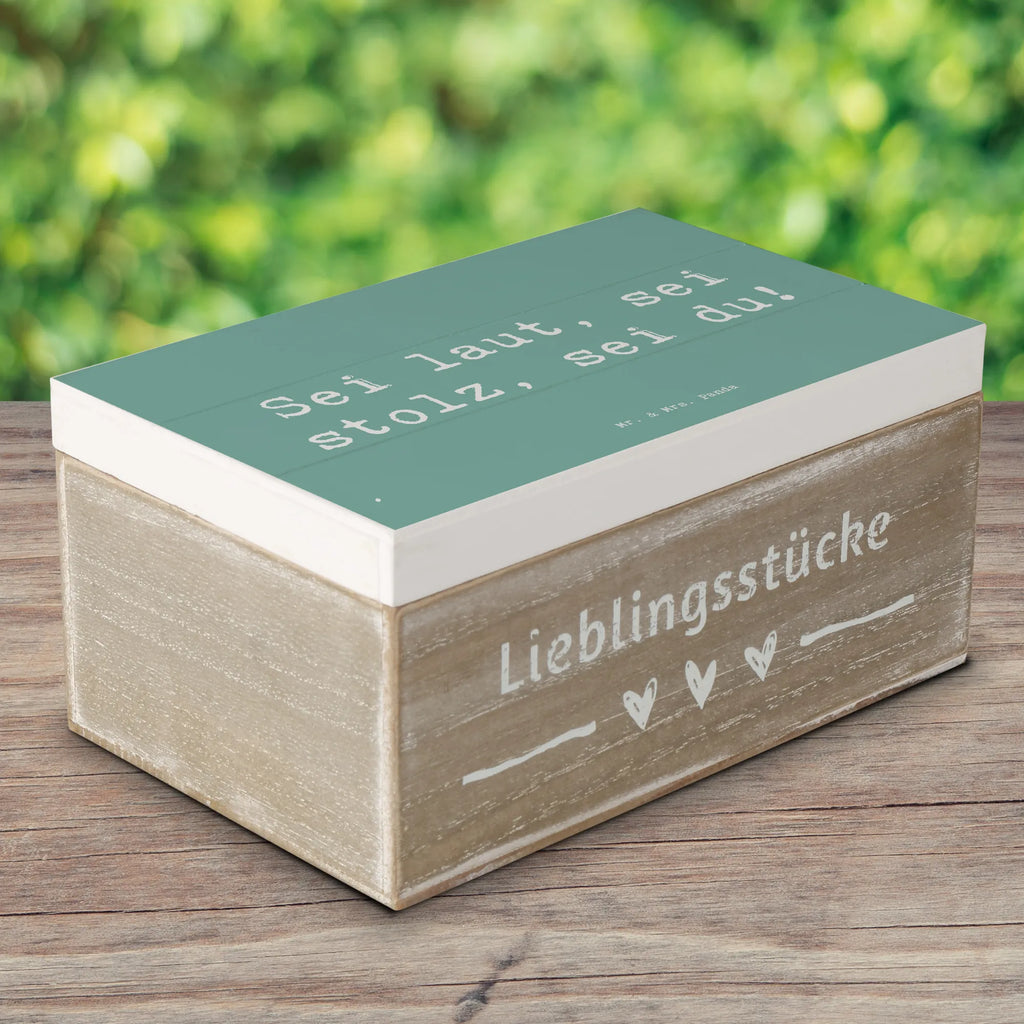 Holzkiste Spruch Sei du Mutig Erinnerungsbox, Schatulle, XXL, Dekokiste, Kiste, Schatzkiste, Aufbewahrungsbox, Holzkiste, Geschenkdose, Geschenkbox, Erinnerungskiste, Truhe