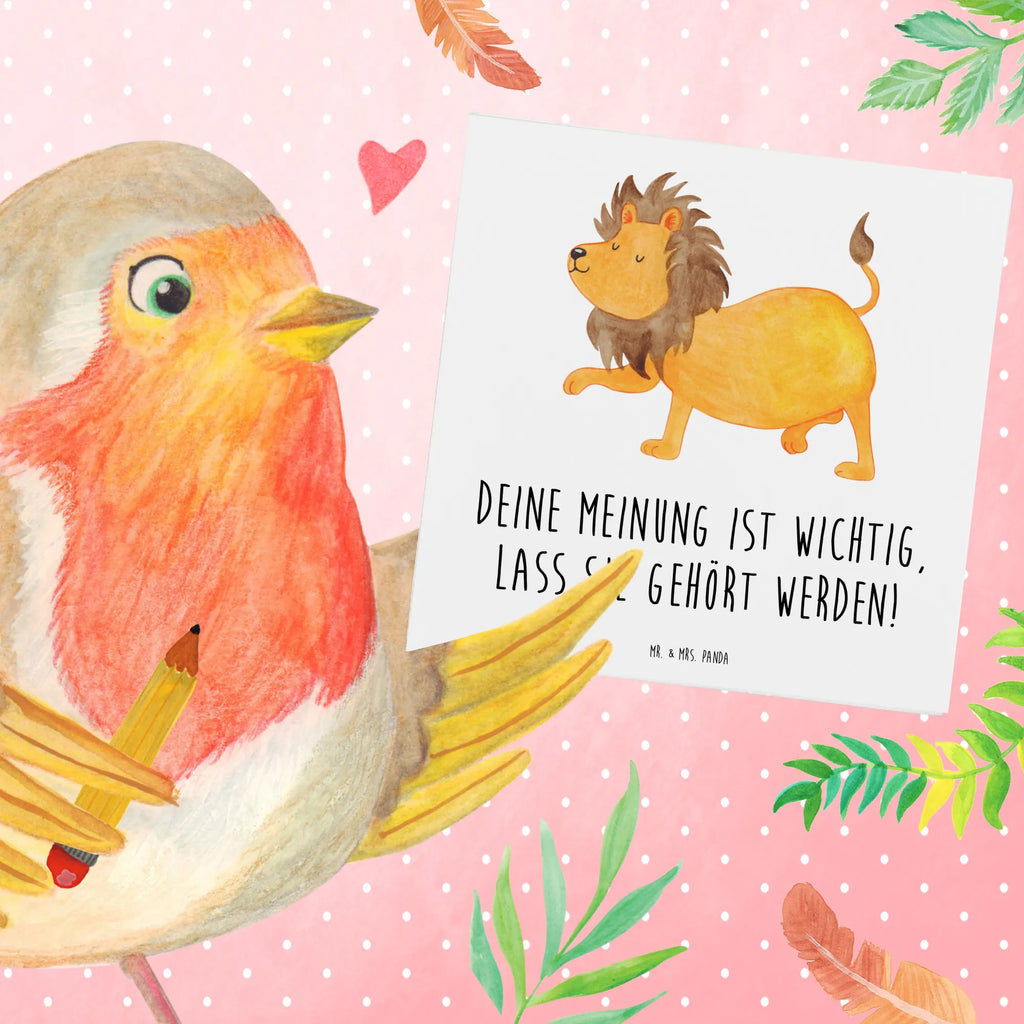 Deluxe Card Deine Meinung ist wichtig, lass sie gehört werden! Einladungskarte, Grußkarte, Karte, Geburtstagskarte, Hochwertige Grußkarte, Hochzeitskarte, Hochwertige Klappkarte, Klappkarte, Glückwunschkarte