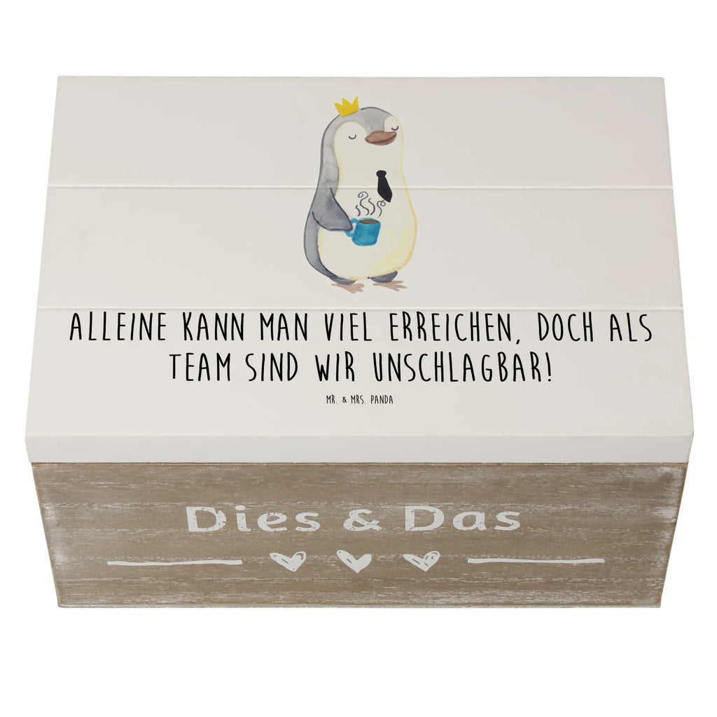 Wooden chest Alleine kann man viel erreichen, doch als Team sind wir unschlagbar! Erinnerungskiste, XXL, Geschenkbox, Dekokiste, Holzkiste, Schatzkiste, Erinnerungsbox, Schatulle, Aufbewahrungsbox, Geschenkdose, Kiste, Truhe