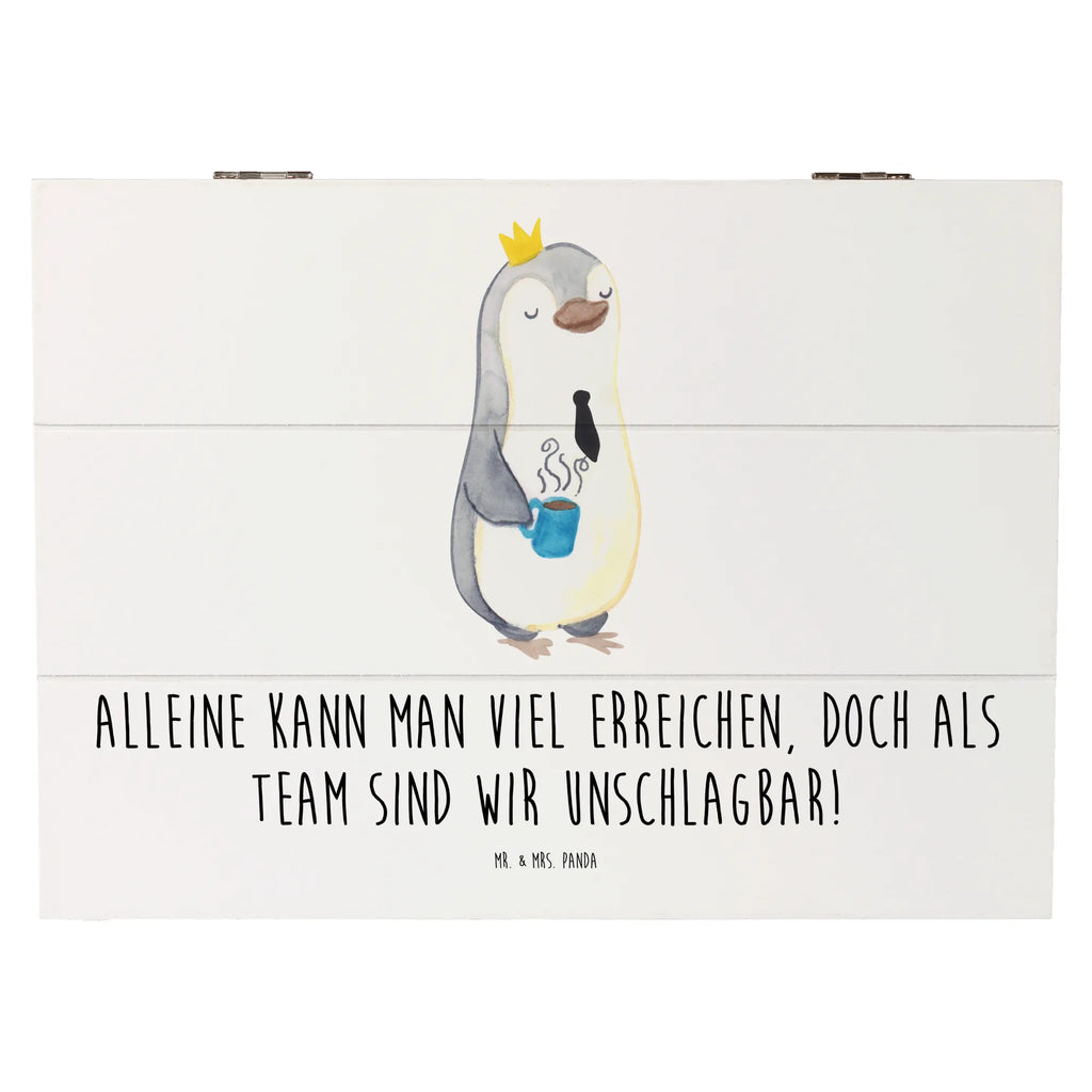Wooden chest Alleine kann man viel erreichen, doch als Team sind wir unschlagbar! Erinnerungskiste, XXL, Geschenkbox, Dekokiste, Holzkiste, Schatzkiste, Erinnerungsbox, Schatulle, Aufbewahrungsbox, Geschenkdose, Kiste, Truhe