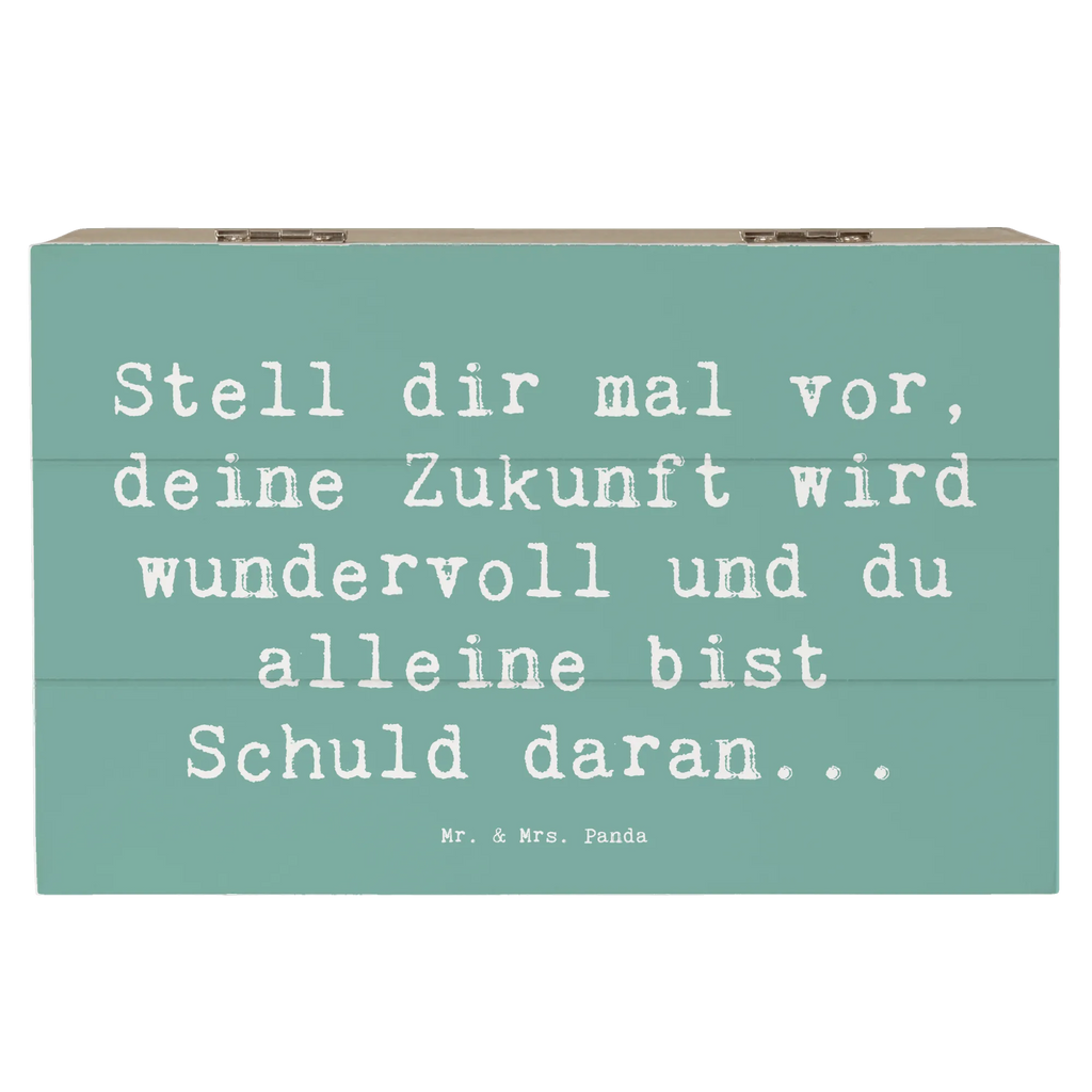 Holzkiste Spruch Mutig zu sich selbst stehen XXL, Geschenkdose, Erinnerungskiste, Aufbewahrungsbox, Schatulle, Geschenkbox, Holzkiste, Kiste, Dekokiste, Truhe, Erinnerungsbox, Schatzkiste