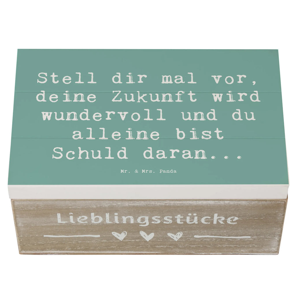 Holzkiste Spruch Mutig zu sich selbst stehen XXL, Geschenkdose, Erinnerungskiste, Aufbewahrungsbox, Schatulle, Geschenkbox, Holzkiste, Kiste, Dekokiste, Truhe, Erinnerungsbox, Schatzkiste