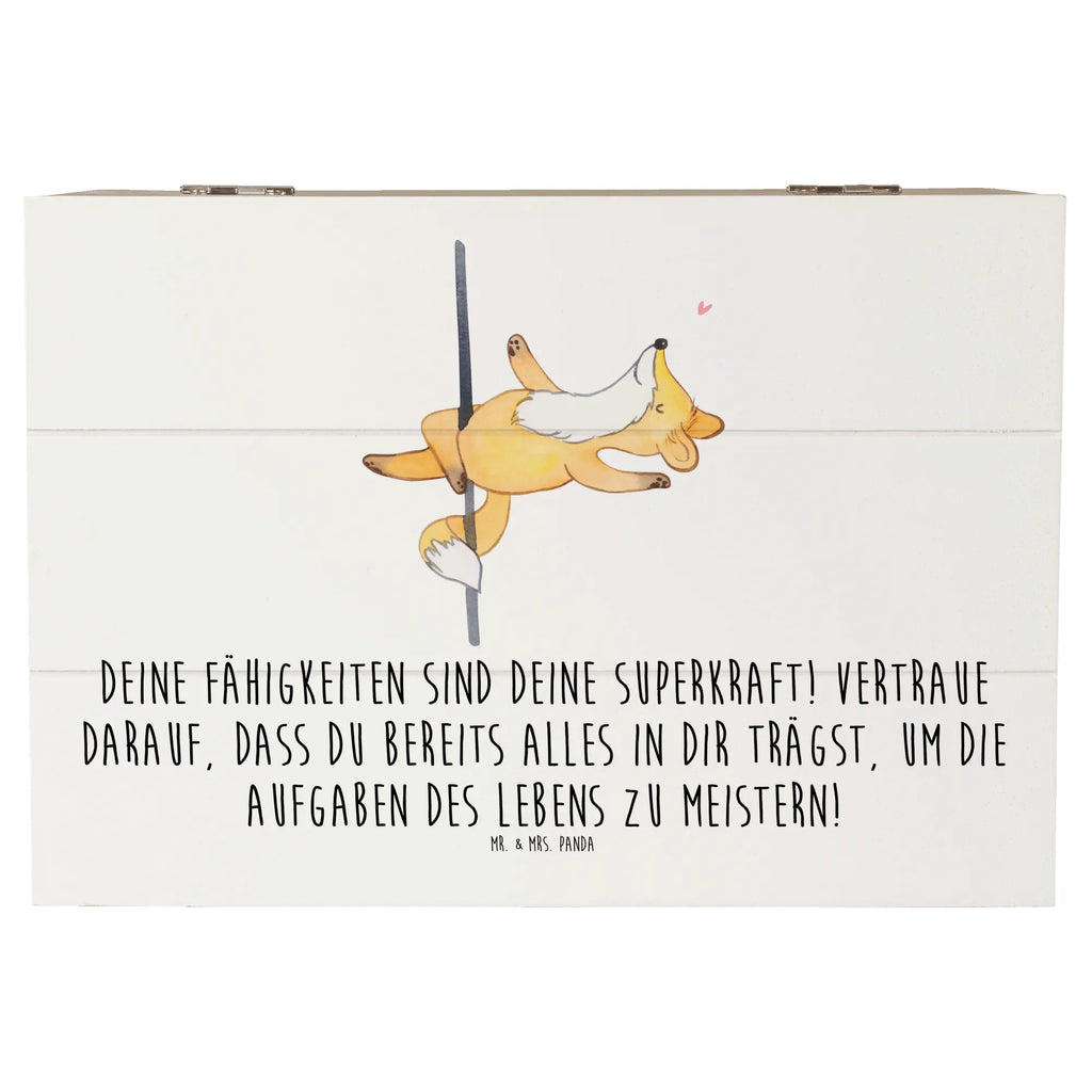 Wooden chest Deine Fähigkeiten sind deine Superkraft! Vertraue darauf, dass du bereits alles in dir trägst, um die Aufgaben des Lebens zu meistern! Geschenkdose, Erinnerungskiste, Erinnerungsbox, Geschenkbox, Holzkiste, Dekokiste, Schatzkiste, Schatulle, Kiste, Truhe, Aufbewahrungsbox, XXL